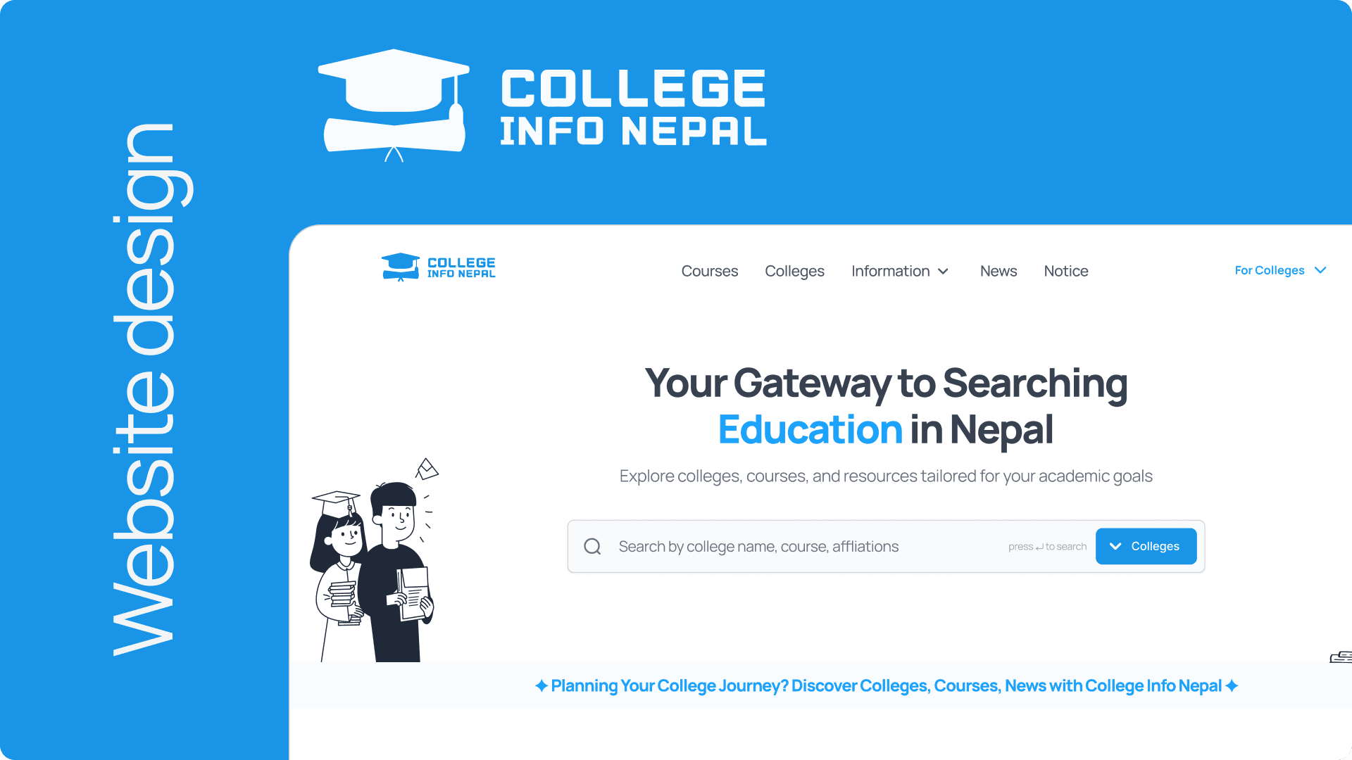 College Info Nepal project preview
